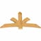 Ekena Millwork Davenport Rough Sawn Timber Gable Bracket, Western Red Cedar, 60"W x 35"H x 2"D x 6"F, 14/12 Pitch GBW060X35X0206DAV00RWR - alternate 3